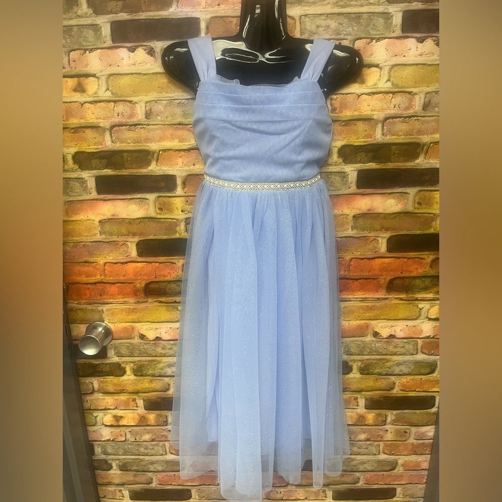Speechless Light Blue Formal Kids Dress